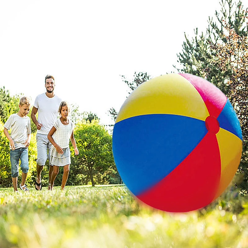 PVC Lawn Ball – Fun Inflatable Outdoor Toy for Soccer, Beach, School & Kindergarten Games