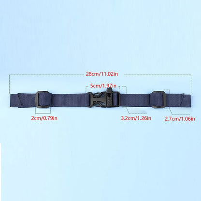Adjustable Shoulder Strap for Backpack Chest Bag - Harness for Outdoor Camping, Tactical Bags, Straps Accessories