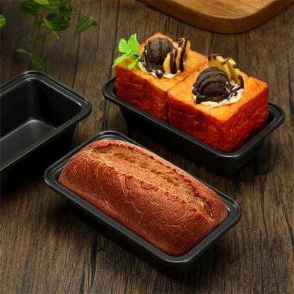Nonstick Carbon Steel Bread Loaf Pan – Rectangle Bakeware for Toast, Brownies, and Meatloaf