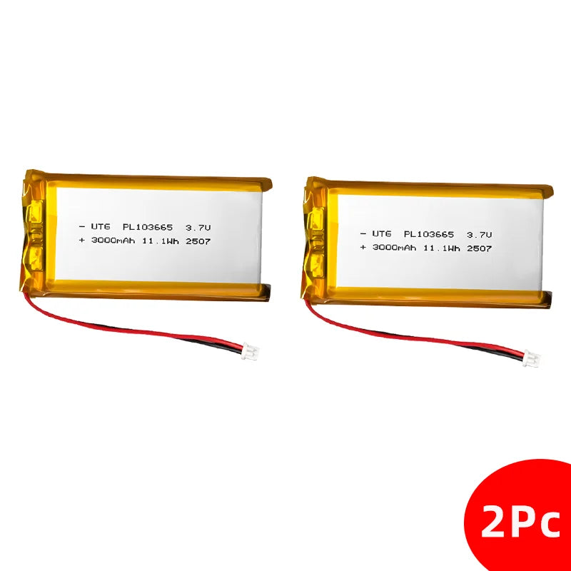 Heltec LiPo Battery 3.7V - 800mAh/3000mAh Lithium Polymer Battery for T114 V2, Heltec V3/V4 & LoRa Development Boards