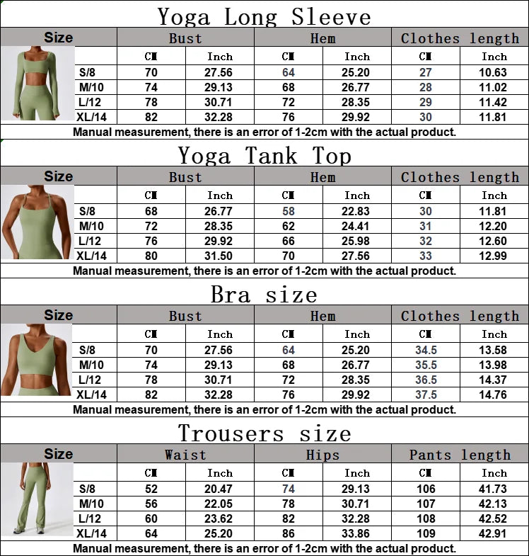 2PCS Seamless Women’s Yoga Set – Long Sleeve Crop Top & Leggings Workout Outfit, Athletic Gym Sportswear