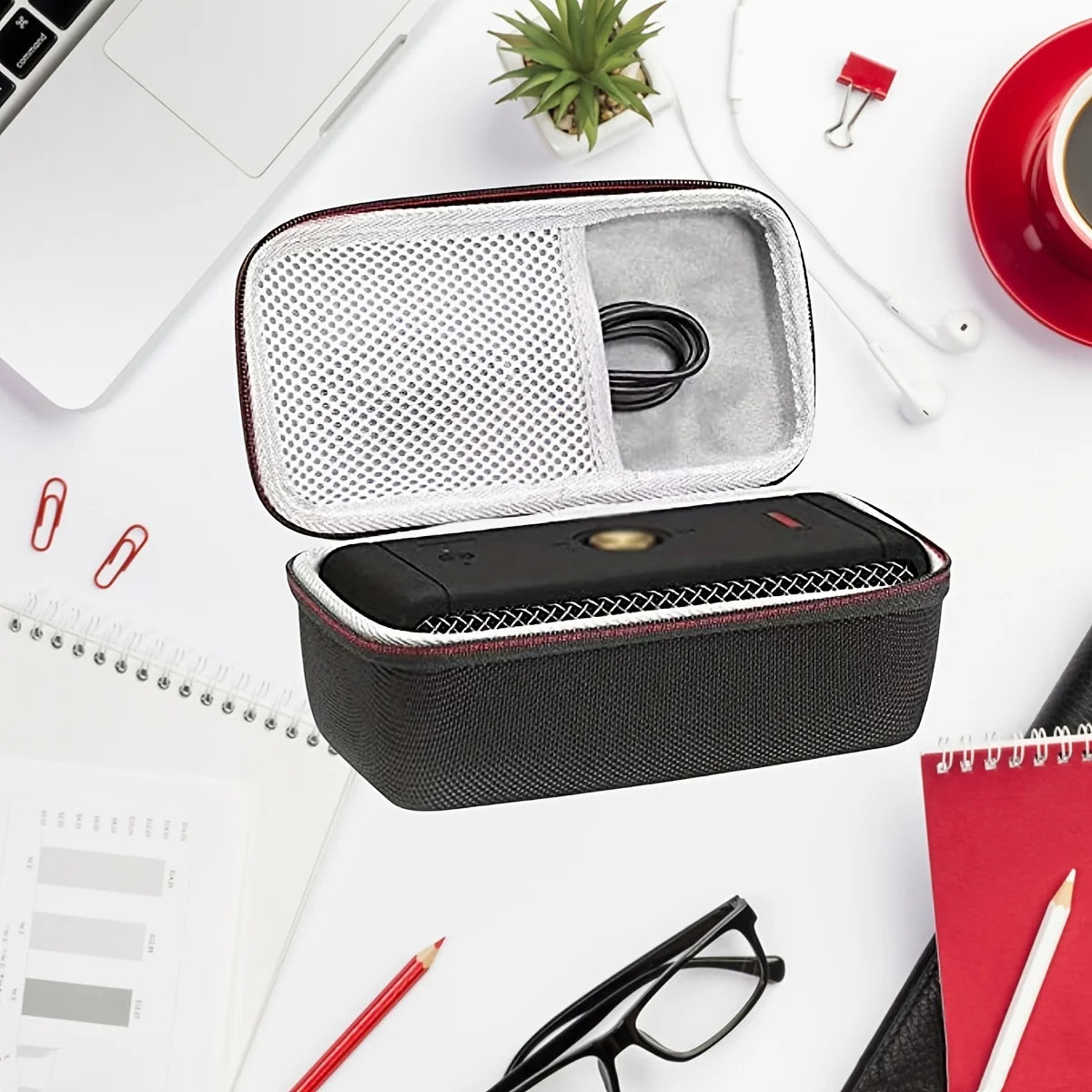Shockproof Portable Electronics Organizer – Pressure-Resistant Storage Bag and Sound Protection Case
