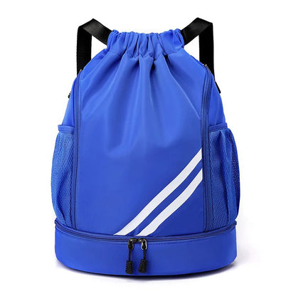 Fitness & Sports Backpack | Gym Bag for Women & Men, Basketball, Soccer, Football Storage with Drawstring Training Knapsack