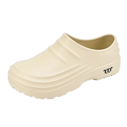 Summer Chef Shoes – Anti-Slip & Oil-Proof Work Slippers, Casual Trendy One-Step Fashion Sports Shoes
