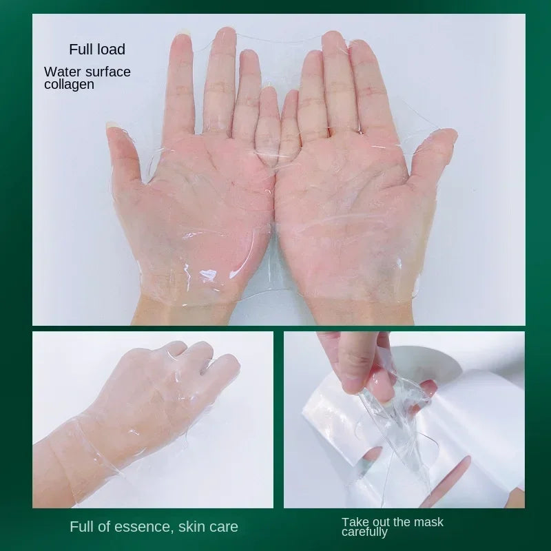 TikTok Hot Sale Seaweed Collagen Crystal Mask – Replenishing Fruit Jelly Skin Care, Transparent Masque