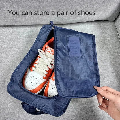 Portable Shoe Bags Travel Organizer - Multifunction Waterproof Folding Storage Holds High Capacity Shoe Pouch