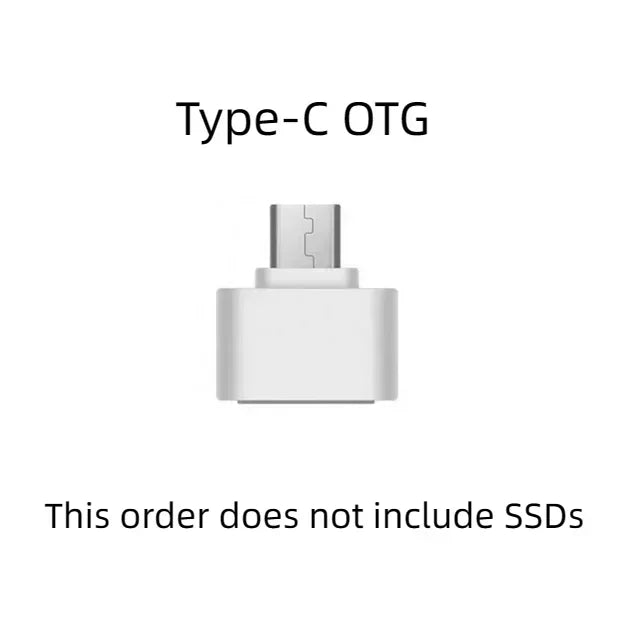 Portable SSD 1TB–4TB High-Speed External Drive – USB 3.1 Type-C Solid State Hard Disk for Laptop, PC & Mac