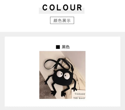 Personalized Canvas Small Shoulder Bag – Trendy Korean Style Crossbody Bag for Young Women Students
