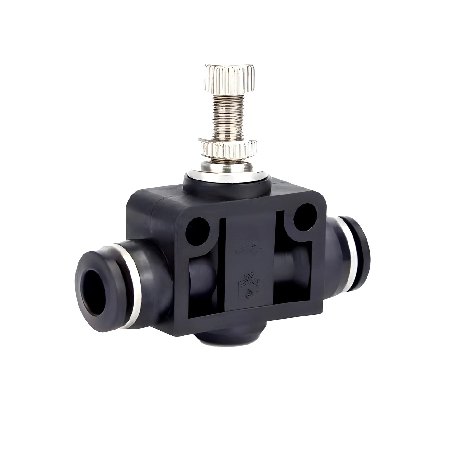 High Quality Pneumatic Air Tube Quick Connector Fitting – Black PU/PE/NY Pipe Fittings 3–16mm Industrial Hose Adapter Set
