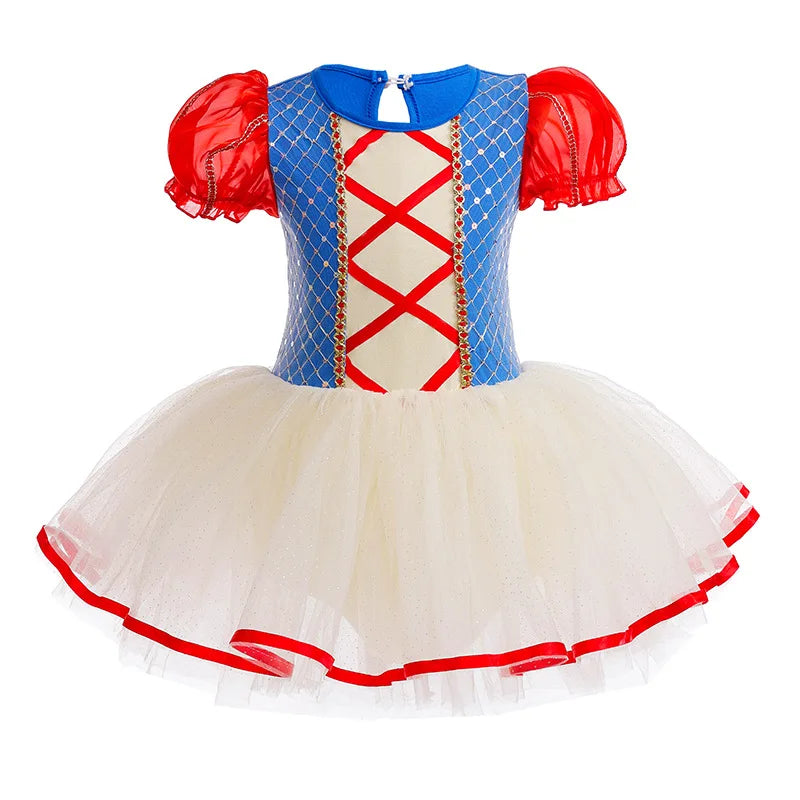 Girls Ballet Tutu Dress - Sequined Princess Party Costume for Dance & Stage Performances