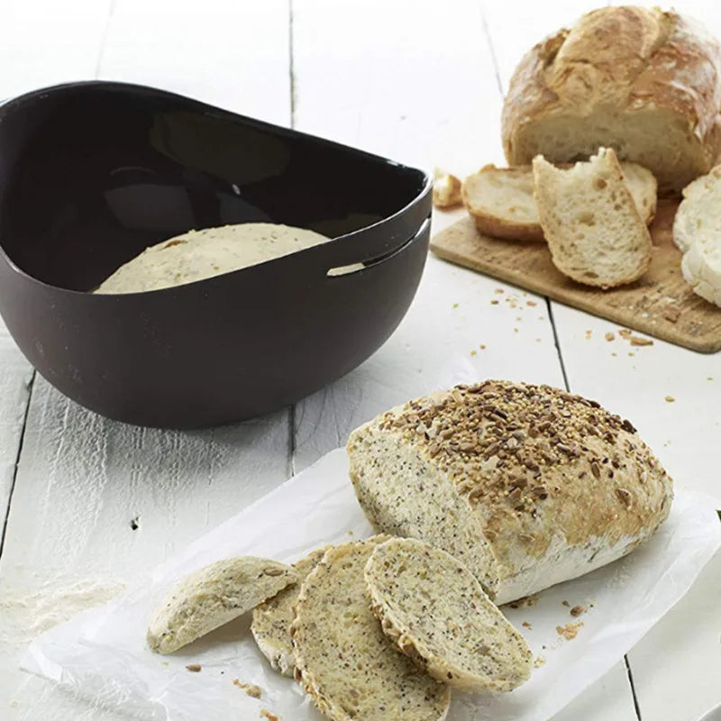 Creative Silicone Toaster Bread Maker Steamer Baking Pan - Household Kitchen Baking Tools (1 Piece)