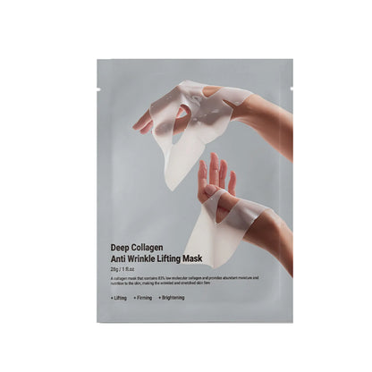 Deep Collagen Overnight Mask – Facial Sheet Mask with Low Molecular Collagen for Firming & Elasticity