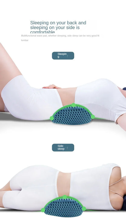 Breathable Memory Foam Cushion – Car Seat, Waist & Lumbar Support Pillow, Bed & Sleeping Interior Accessories