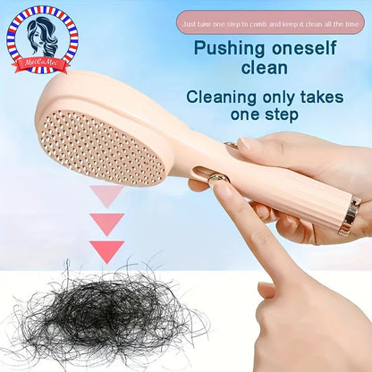 Magic Retractable Hair Comb - Anti-Static Detangling & Scalp Massage Brush for All Hair Types