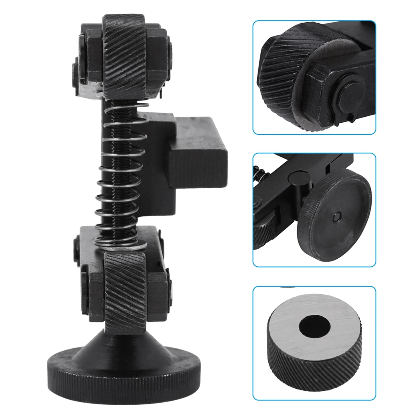Adjustable Knurling Tool Holder — Linear Knurler Lathe Tool with Wheel for Precision Knurling