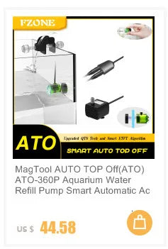 MagTool ATO-360P Smart Aquarium Water Refill Pump – Automatic Top Off (ATO) System for Fish Tanks with Filter Accessory