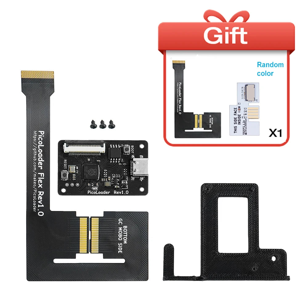 RetroScaler PicoLoader Flex Cable - No-Solder SD2SP2 SDGecko Adapter for GameCube Console