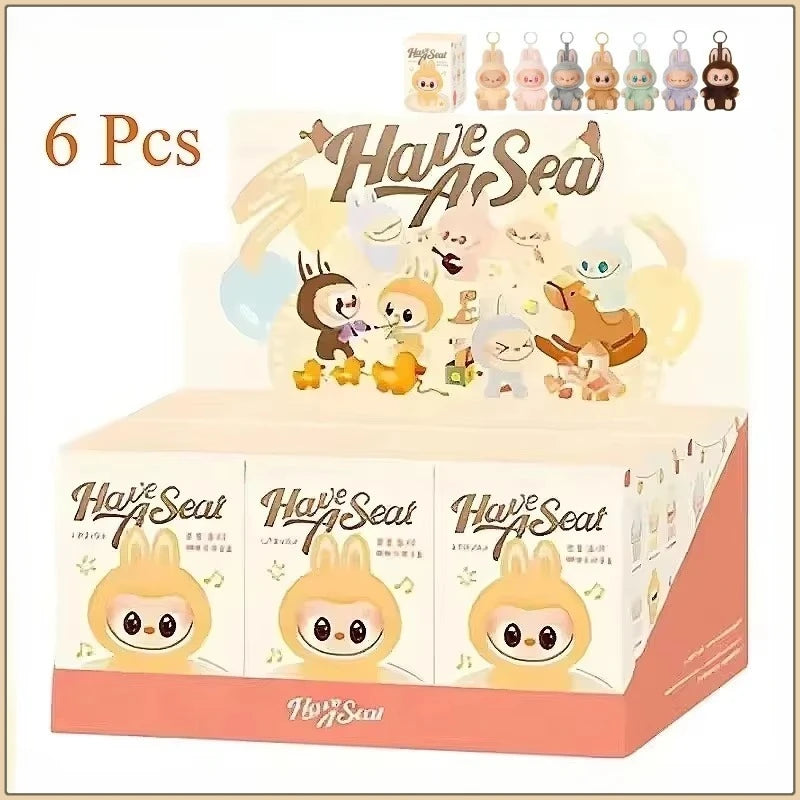 Labubu “Have A Seat” Series BIG INTO ENERGY PVC Pendant Doll – Kawaii Blind Box Gift