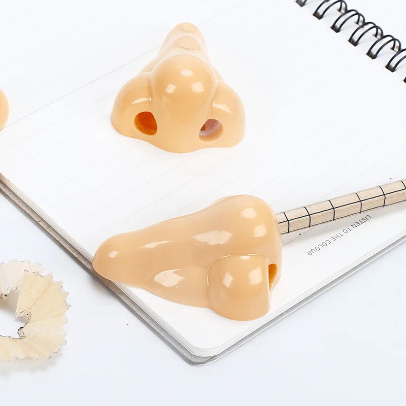 Funny Nose-Shaped Pencil Sharpener - Creative School Supplies, Kids’ Party Favors, and Classroom Prizes