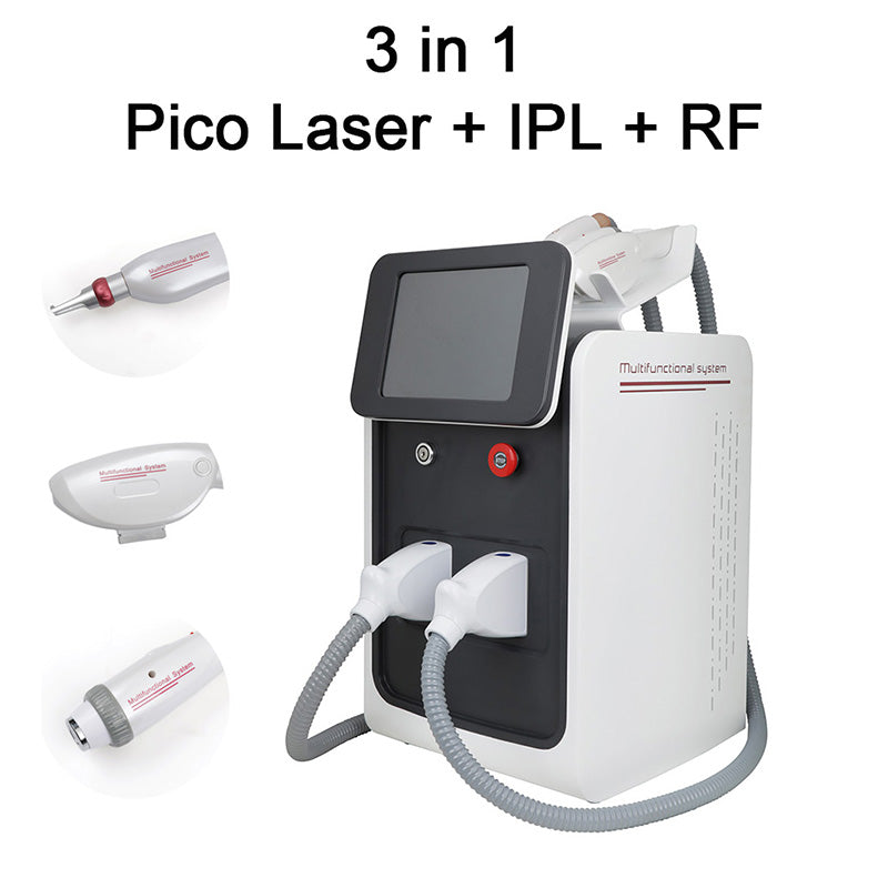 3-in-1 Portable Professional ND YAG & IPL Laser Machine – Hair, Tattoo & Pigment Removal, Skin Rejuvenation