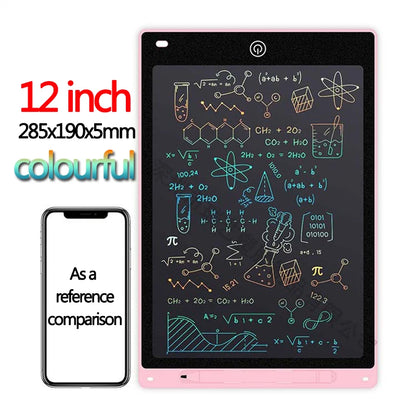 10/12-Inch LCD Writing Tablet - Kids Graffiti Sketchpad and Handwriting Blackboard - Magic Drawing Board Toy for Children's Gift