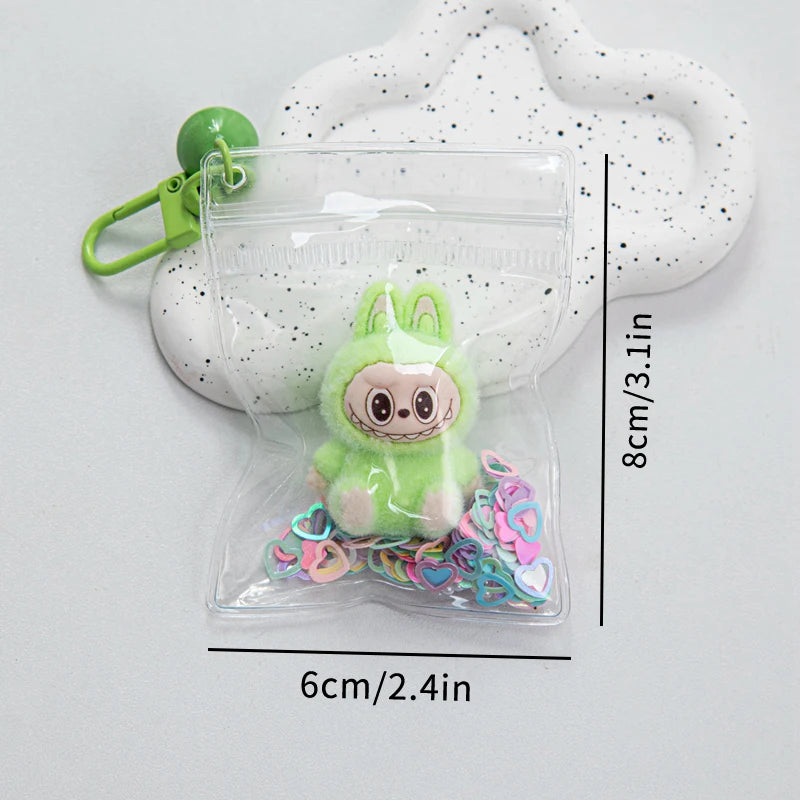 Cartoon Key Ring – Cute Backpack Pendant Gift for Students and Couples