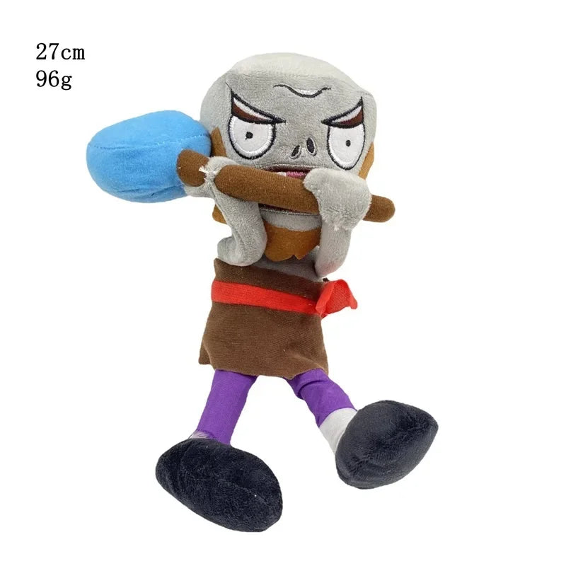 30cm Plants vs. Zombies Plush Toys - Soft Gargantuar, Zombie, and Pirate Zombie Stuffed Dolls for Kids and Fans