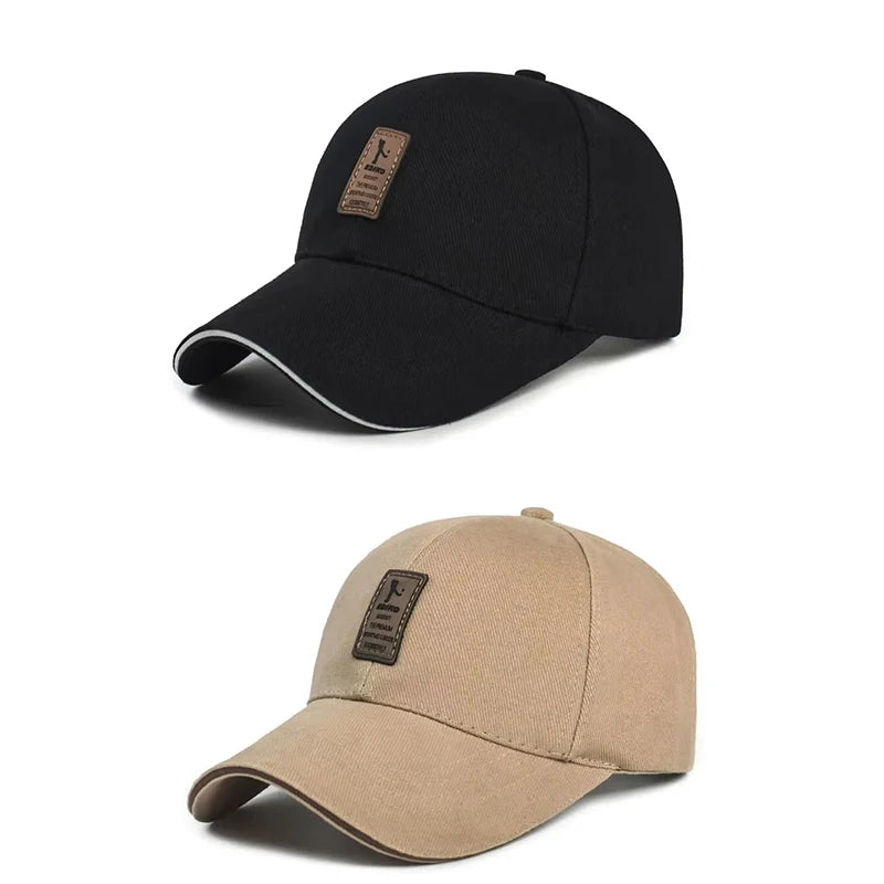Men's Four Seasons Cotton Baseball Caps – Sports Sun Hats & Sunscreens