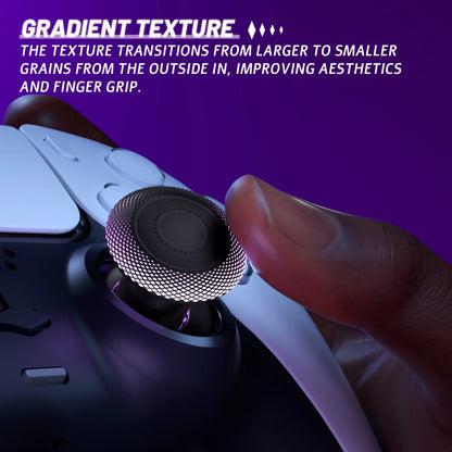 eXtremeRate ThumbsGear V3 — Interchangeable Ergonomic Replacement Thumbsticks for PS5 & PS4 Controllers