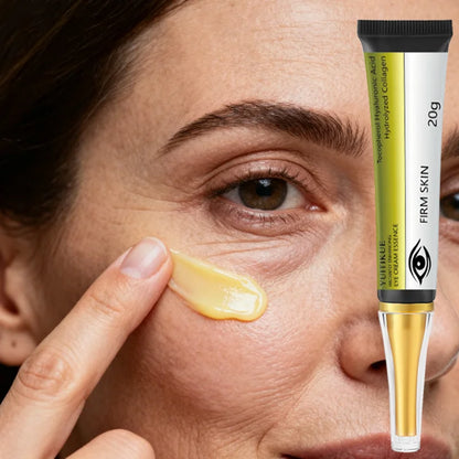 YUITIKUE Instant Firm Eye Cream 20g - Hyaluronic Acid & Collagen Moisturizing Eye Care
