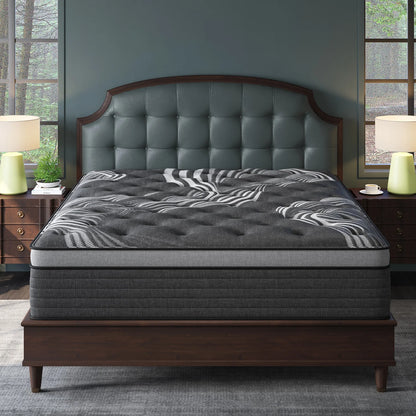 12" Gel Memory Foam Hybrid Mattress - Pocket Spring Medium Firm Bed Mattress in a Box with Motion Isolation