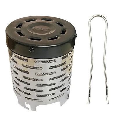 Stainless Steel Camping Heating Stove - Outdoor Infrared Heater & Portable Baking Stove