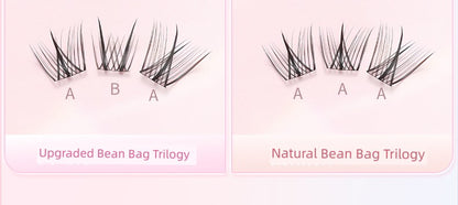 Goood Bean Bag Trilogy – Artificial Nature Fake Eyelashes for Natural Look