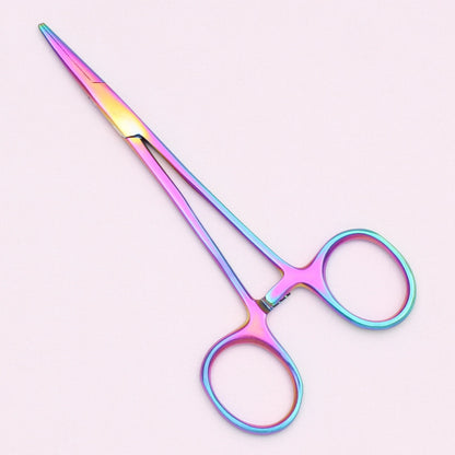 13cm Pet Hemostatic Forceps – Professional Japanese Stainless Steel Tool for Dogs & Cats, Grooming & Injury Care