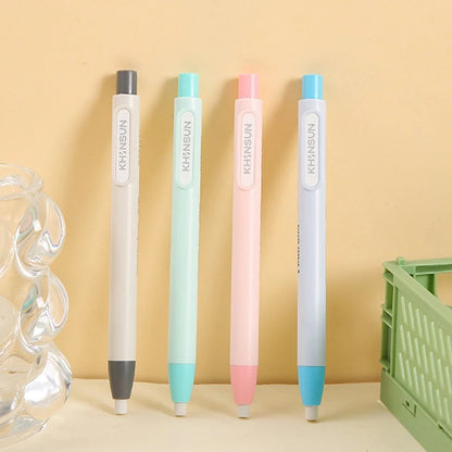 Retractable Press Eraser Pen – Replaceable Core Push-Button Art Eraser for Students, Kids & School Stationery Supplies