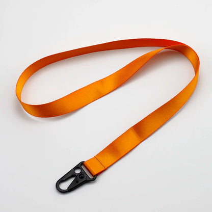 Neckband Nylon Keychain with Heavy Metal Hook – Anti-Loss Lanyard for Keys, Mobile Phone, Camera, Outdoor Safety Rope