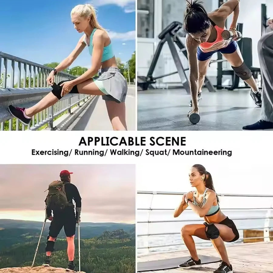 Orthopedic Knee Brace - Adjustable Patella Support Knee Pad for Joint Pain Relief Sports Protection Meniscus Ligament Guard