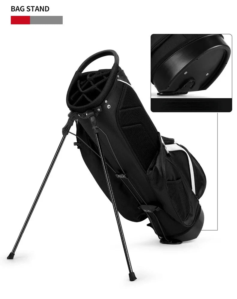 PGM Golf Bag QB146 – Lightweight 14-Pin Shoulder Stand Bag for Men & Women