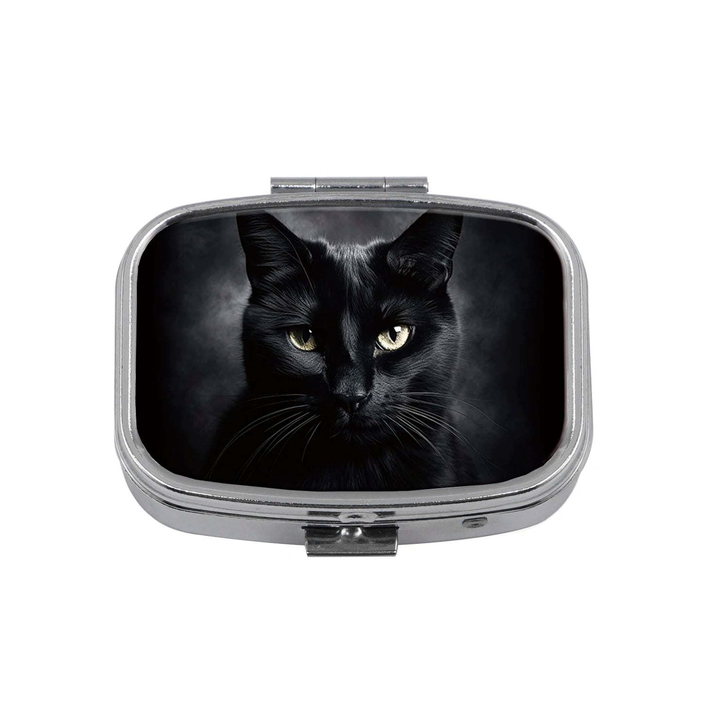 Dragon & Tiger Metal Medicine Box - Moisture-Resistant Portable Pill Storage Case with Movie-Inspired Design