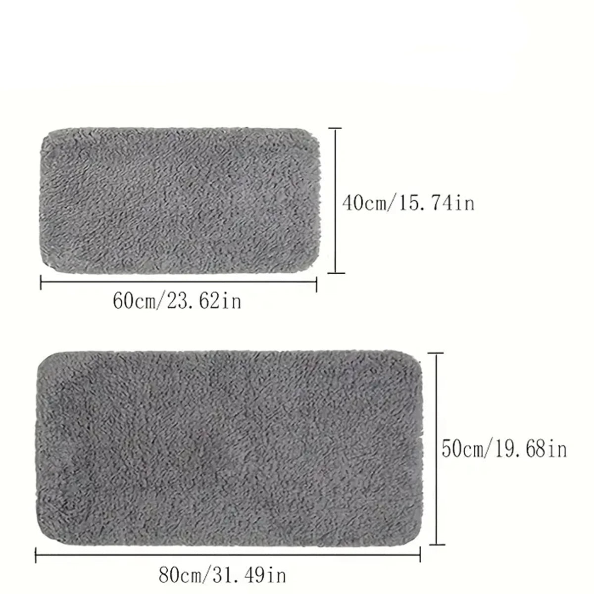Anti-Slip Bathroom Floor Mat – Water-Absorbent Bath Rug for Home Decoration