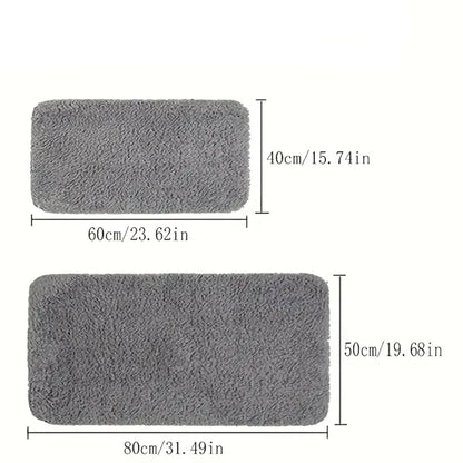 Anti-Slip Bathroom Floor Mat – Water-Absorbent Bath Rug for Home Decoration