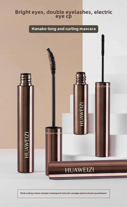 Waterproof 4D Mascara – Thick, Long, Smudge-Proof, Plumping & Curling Eye Makeup