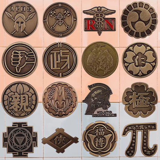 Vintage Cartoon Enamel Pins - Movie & Game Logo Lapel Brooch Badges for Backpacks, Jewelry Accessories & Gifts