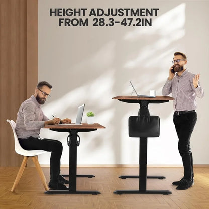 72 x 30 Inches Electric Standing Desk – Adjustable Height Stand-Up Workstation for Home or Office