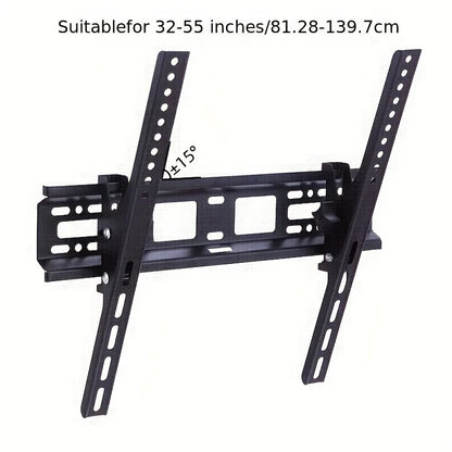 BEISHI Universal LED/LCD TV Wall Mount Bracket for 32–55 Inch – Tilt Adjustable Stand, Max 30kg Load, VESA 400x400mm Compatible