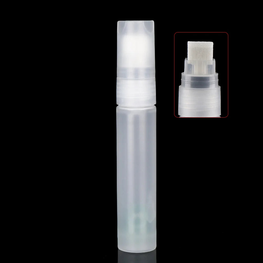 Refillable Transparent Ink Rod – Reusable Plastic Paint Pen Accessory for Graffiti & Liquid Chalk Markers