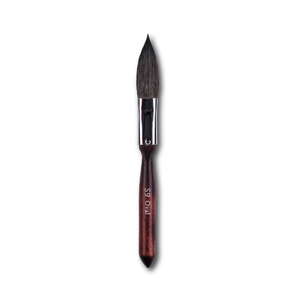 Artsecret Mini Dagger Oval Flat Squirrel Hair Brushes Set – Professional Watercolor Painting Tools