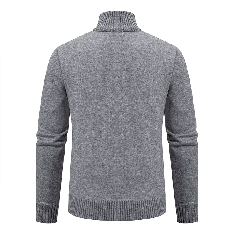 2023 Autumn & Winter Cashmere Padded Sweater Coat - Warm Casual Men’s Knitted Jacket