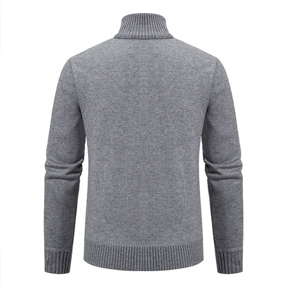 2023 Autumn & Winter Cashmere Padded Sweater Coat - Warm Casual Men’s Knitted Jacket