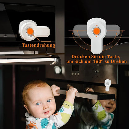 New Design Baby Safety Oven Lock - Prevent Kids from Playing with Oven Doors - Baby Oven Door Stopper for Enhanced Child Safety